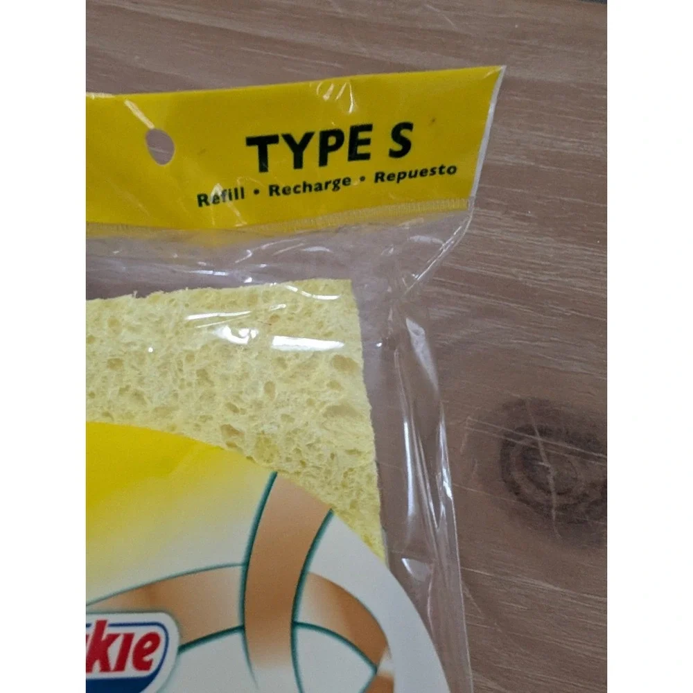 NEW Quickie Clean Results Automatic Sponge Mop Refill Dry Shine Type S‎
